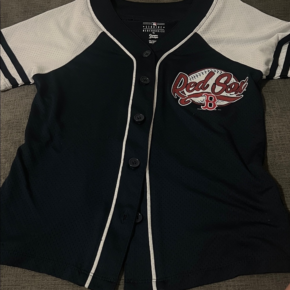 Genuine Merchandise Black and White Kids Jersey